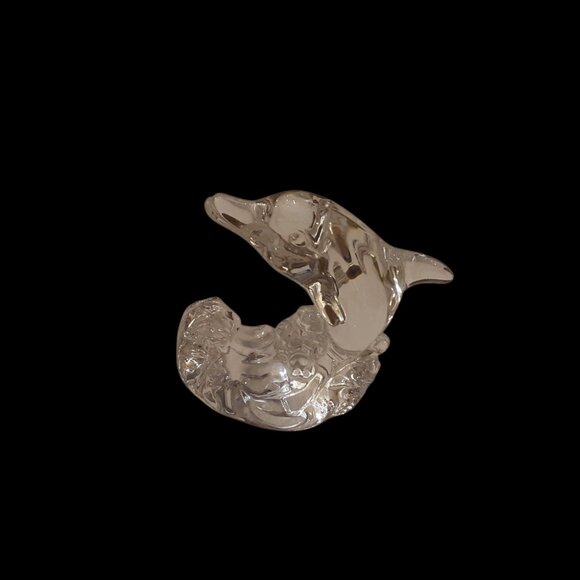 Princess House Dolphin Lead Crystal "Wonders Of The Wild". Made In Germany - Picture 3 of 5